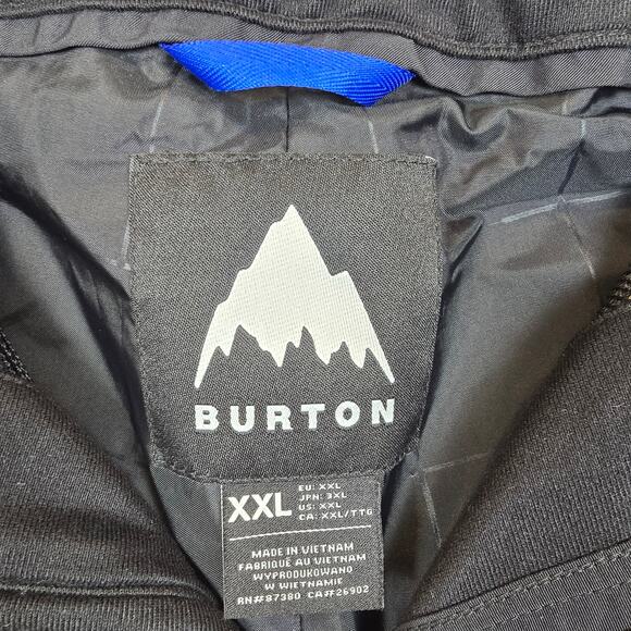 Burton Covert 2.0 Insulated Pants Mens Sz XXL True Black Snowpants Ski Snowboard - Picture 3 of 4